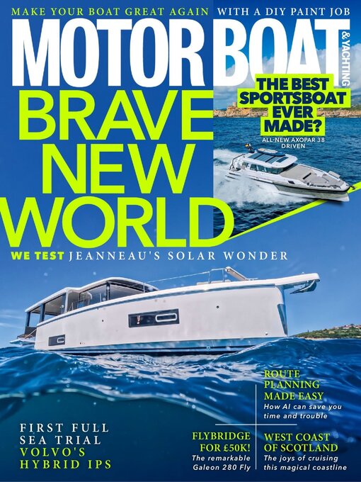 Cover image for Motor Boat & Yachting